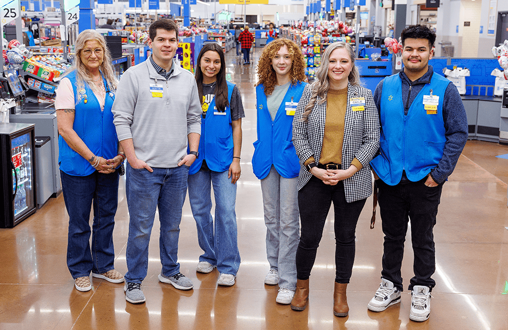 Empleados en tienda