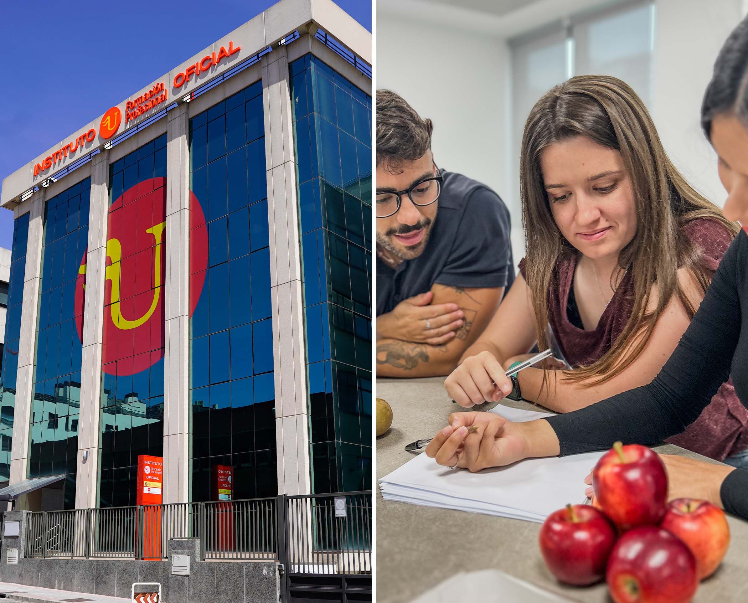 instituto u de formacion profesional oficial en dietetica horizontal