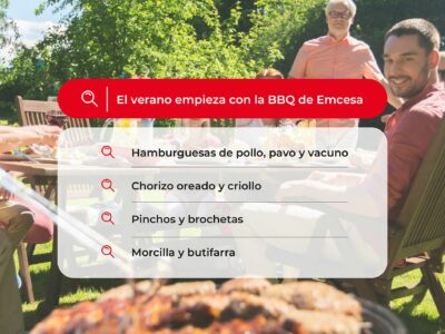 El verano empieza cuando se enciende la barbacoa con Emcesa
