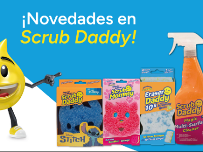 123tinta.es amplía su catálogo con la incorporación de la gama de limpieza de Scrub Daddy