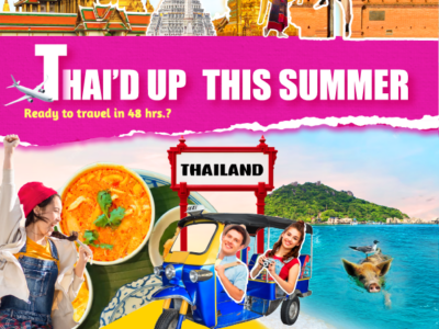 TAT lanza la campaña «Your Dream of Thailand Academy», bajo el llamativo lema Thai’d Up This Summer