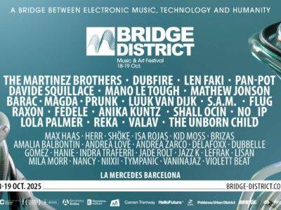 Bridge District Festival revela su cartel con The Martinez Brothers, Dubfire, Len Faki y Pan-Pot