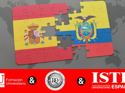 El Grupo Educativo FU, DQ Agencia Universitaria Internacional y el Instituto Superior Tecnológico España se unen para fortalecer la educación superior internacional