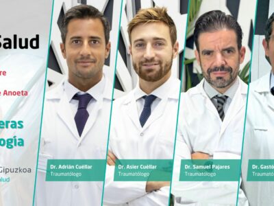 Nuevas fronteras en Traumatología: Policlínica Gipuzkoa organiza una charla abierta sobre las técnicas más actuales