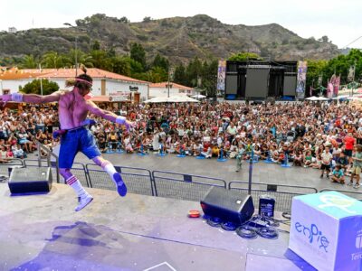 El Festival En Pie transforma Teror con arte, circo y 10.000 asistentes