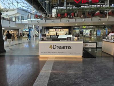 4Dreams impulsa la sostenibilidad con su nuevo stand de material reciclado en Príncipe Pío