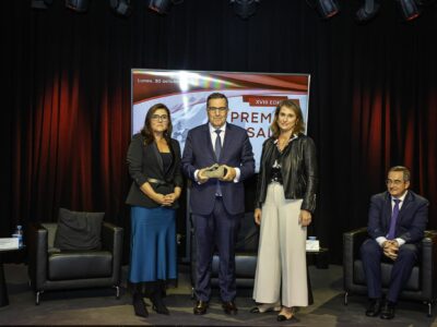 GSD celebra el reconocimiento de ASALMA a Carlos de la Higuera, presidente de honor de GSD y referente de la Economía Social
