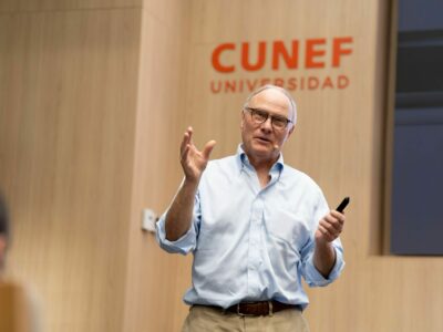 CUNEF Universidad acoge un seminario de David Card, Premio Nobel de Economía 2021