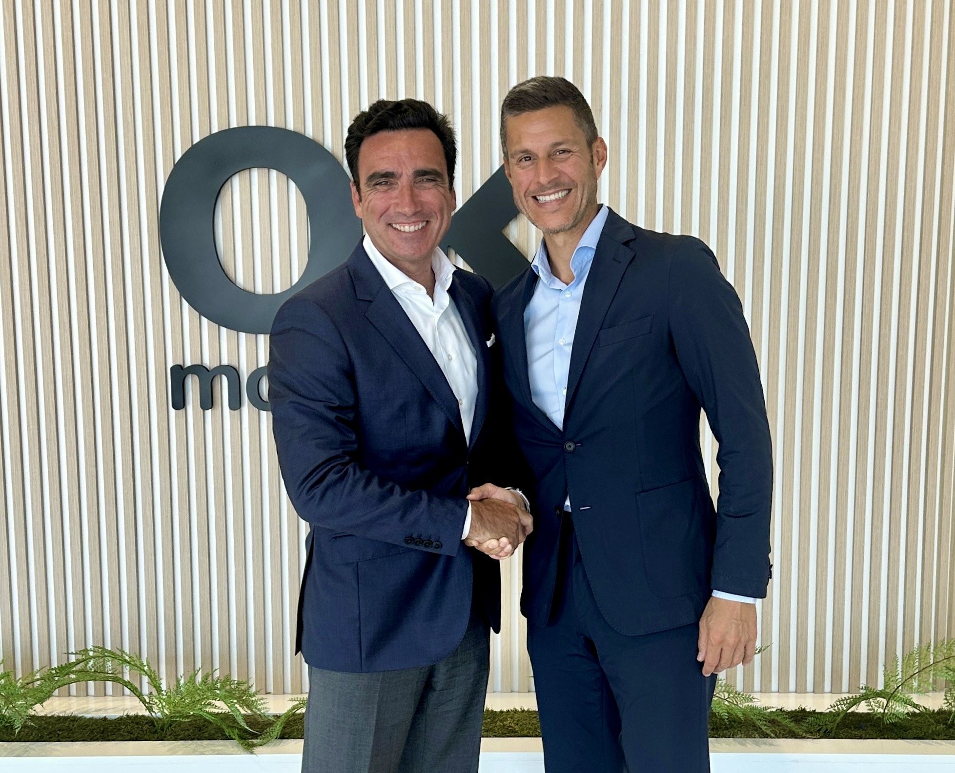 Jorge Navea consejero independiente y Othman Ktiri Fundador y Presidente Ejecutivo de OK Mobility