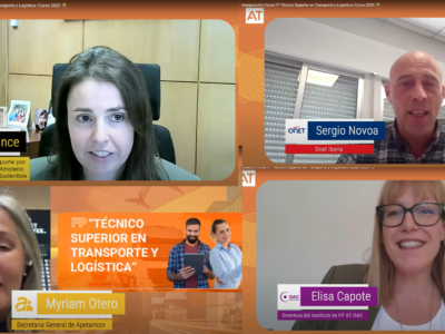 Éxito en la FP de ‘Los elegidos para mover el mundo’: Técnico Superior en Transporte y Logística