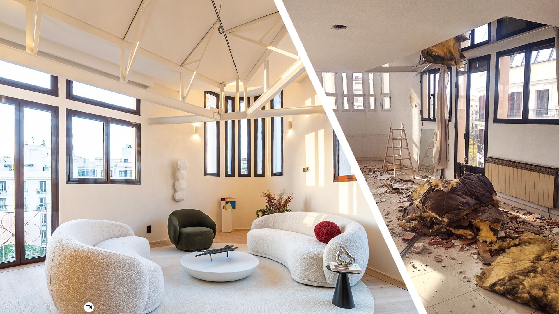 Walter Haus saca al mercado un ático en la Casa de las Bolas valorado en 3,85 millones de euros 3 Antes Despus