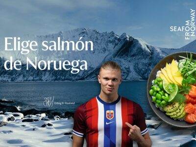 Salud, nutrición y origen destacan en la nueva campaña de Haaland para Mar de Noruega