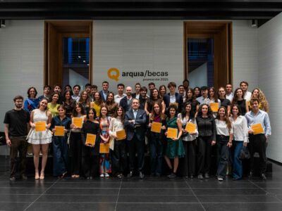 49 jóvenes arquitectos premiados con becas Arquia realizarán prácticas en estudios líderes mundiales