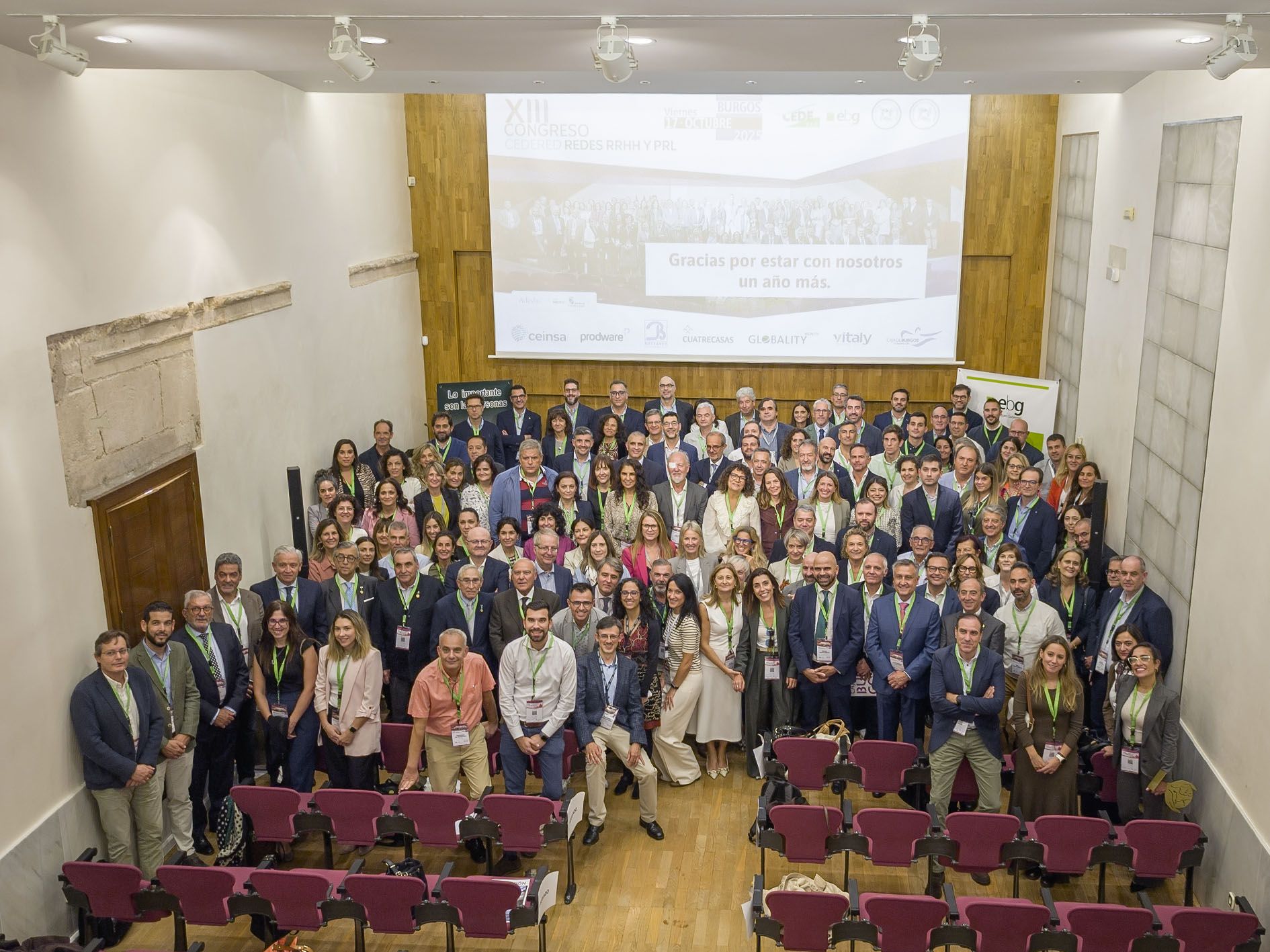 casi 200 asistentes XIII Congreso Cedered Redes RRHH y PRL octubre 2025