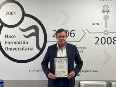 Ignacio Campoy Aguilar, Cum Laude por el Instituto Internacional de Estudios Globales para el Desarrollo Humano