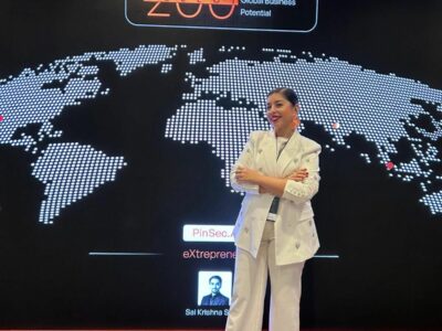 Patricia Sánchez representa a España en el evento internacional FORBES DGEMS 2025 en India