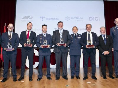 El Ejército del Aire y del Espacio, AMETIC y Cellnex, galardonados en Foro Telecos y Premios COITT 2025
