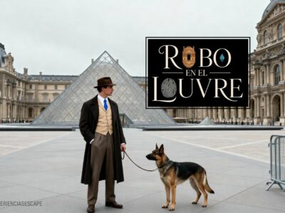 El robo del Louvre inspira una nueva Escape Room para empresas en Madrid