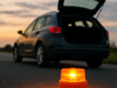 España acelera la implantación obligatoria de la luz de emergencia V16 conectada según la web Señal de emergencia