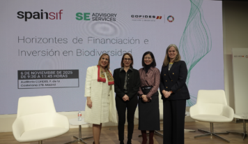 Más del 50% del sector financiero español ya excluye empresas que dañan la biodiversidad, según un nuevo informe de SE Advisory Services y Spainsif