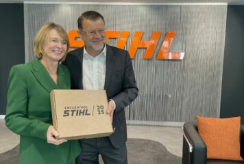 STIHL España recibe la visita de Elke Büdenbender, primera dama alemana