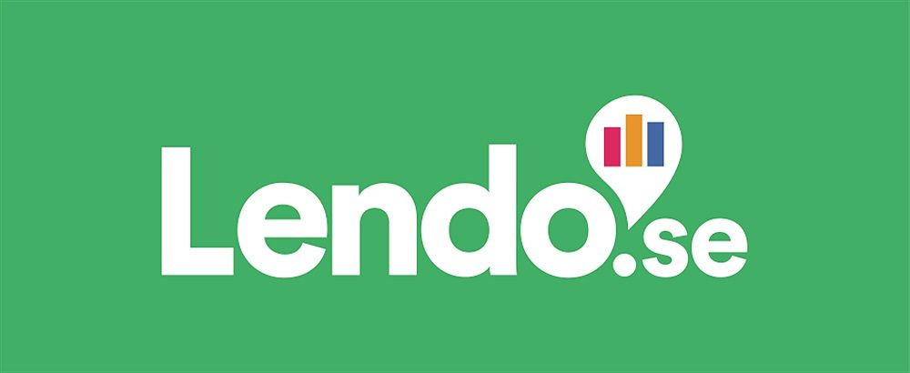 LendoSE Logo White GreenBG