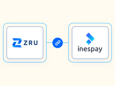Zru integra Transferencia Online de Inespay para facilitar a los comercios recibir pagos mediante transferencias bancarias instantáneas