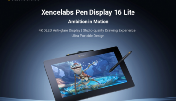 Ya está disponible la pantalla OLED 4K Xencelabs Pen Display 16 Lite