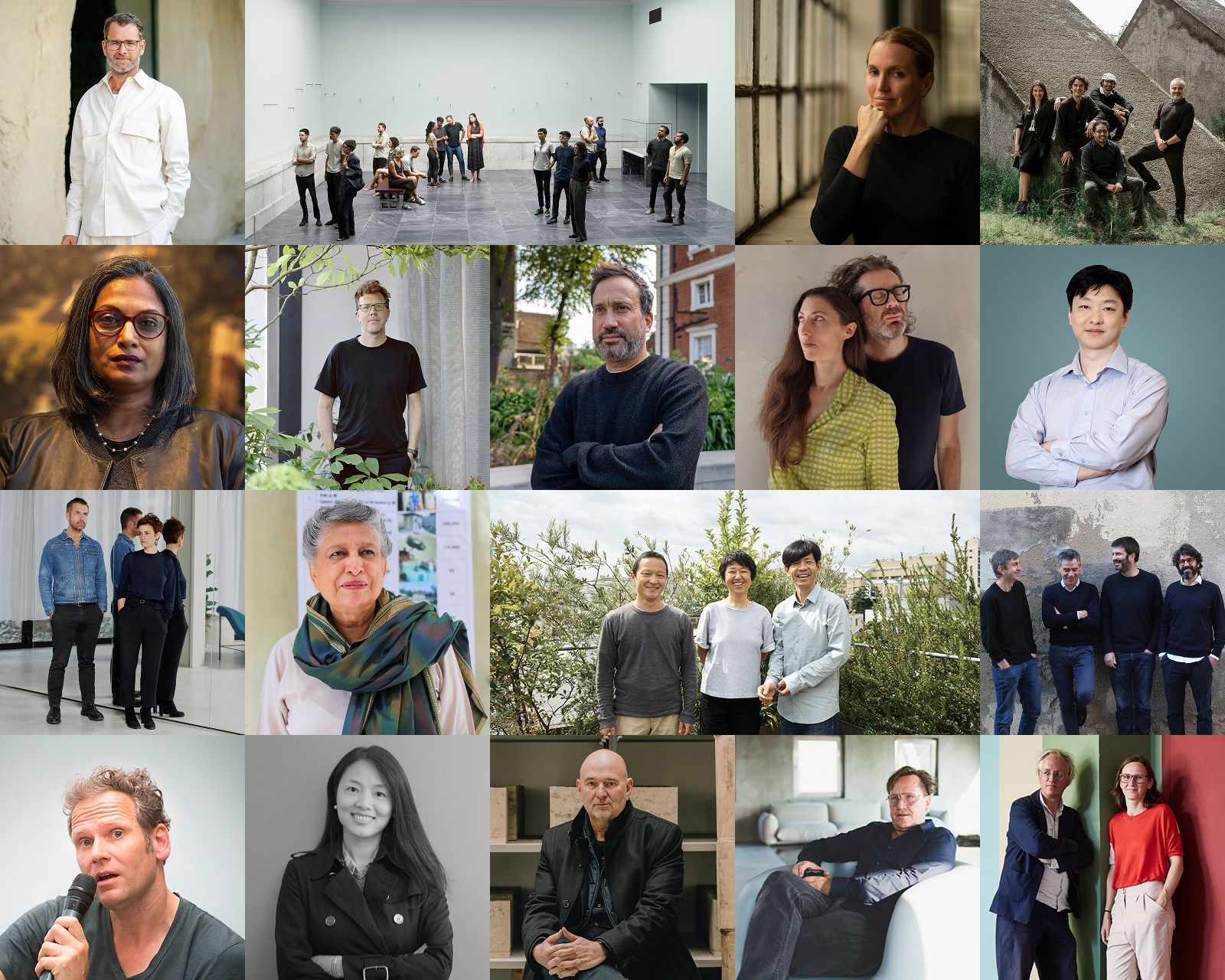 First speakers confirmed Collage created by UIA2026BCN photographs by various authors