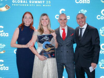 inGroup, nombrada mejor agencia norteamericana por Costa Cruise Lines
