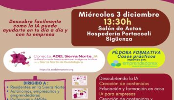 ADEL Sierra Norte presenta su plataforma de IA para modernizar el desarrollo rural
