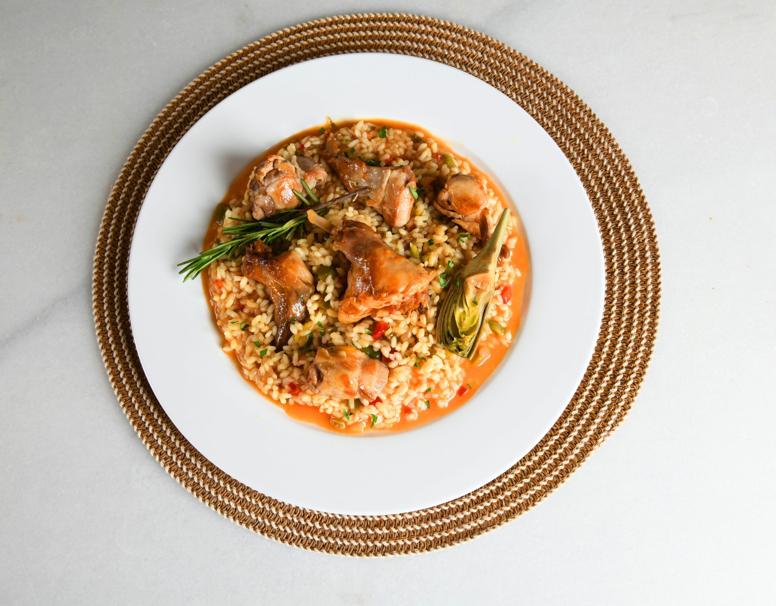 Arroz Caldoso de Carne de Conejo Cenital scaled