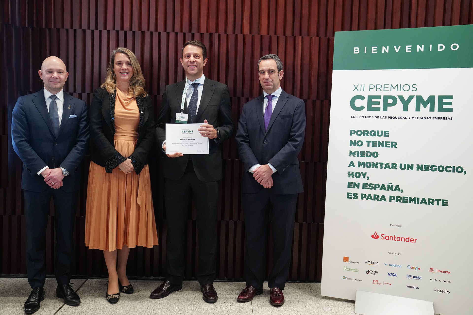 Foto Premios CEPYME eurotex 1