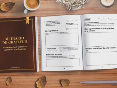 ‘Mi Diario de Gratitud’ conquista Amazon por su diseño funcional y enfoque práctico