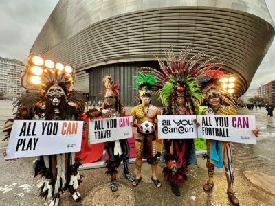 ‘Cancún, la puerta de entrada al Mundial’, una campaña con la que Cancún ha conquistado FITUR