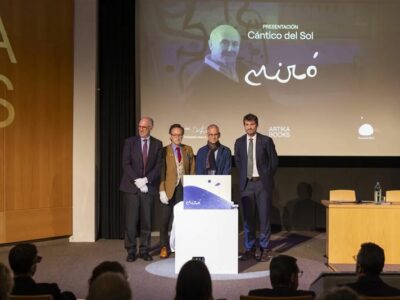 ARTIKA presenta su nueva obra exclusiva ‘Cántico del Sol’, del artista Joan Miró