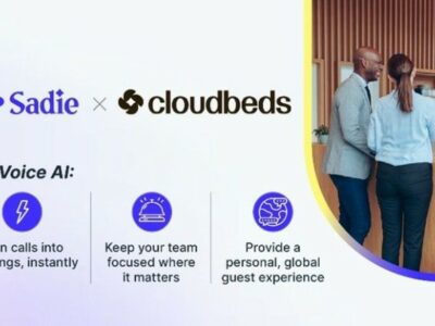 Sadie lanza integración con Cloudbeds para automatizar llamadas de huéspedes y reservas con IA de voz