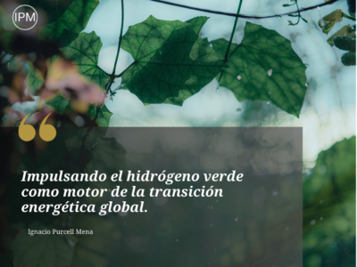 Ignacio Purcell Mena y la apuesta estratégica por el hidrógeno verde