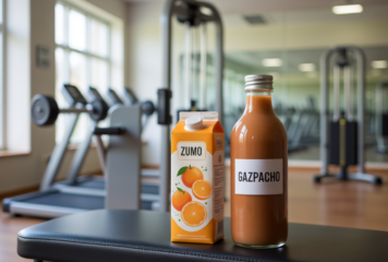 Los zumos de frutas y gazpachos ganan terreno dentro de los nuevos propósitos para 2026