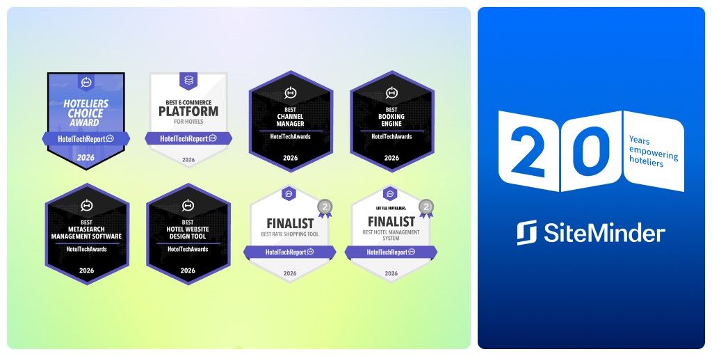 SiteMinder Hotel Tech Awards 2026