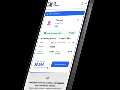 IACompara.es revoluciona la comparación de tarifas de luz con Inteligencia Artificial y análisis automático de facturas