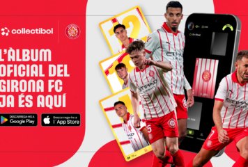 El Girona FC lanza su álbum oficial de cartas digitales 25/26 en Collectibol