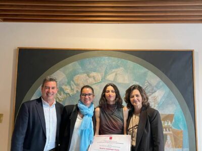 GSD IS Buitrago celebra el Premio Extraordinario de Formación Profesional de su alumna Beatriz Zabalegui