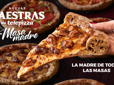 Pizzas con masa madre: Telepizza da un golpe en la mesa con una innovación pionera en el sector