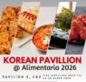 Corea destaca su gastronomía en Alimentaria 2026 con productos auténticos y fusiones inspiradoras