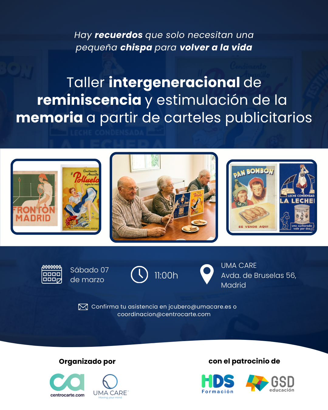Invitacion presentacion Proyecto CARTE INTERGENERACIONAL