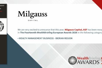 Inicio 66 La andorrana Milgauss Capital, ASF recibe en Londres el prestigioso galardón a la Mejor Gestión de Patrimonios de la península ibérica