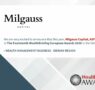 La andorrana Milgauss Capital, ASF recibe en Londres el prestigioso galardón a la Mejor Gestión de Patrimonios de la península ibérica