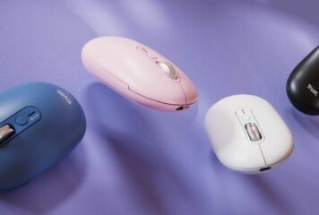 Inicio 69 Nuevo ratón fino Seron con conectividad inalámbrica múltiple y rueda hyperscroll