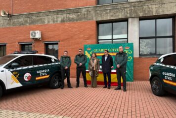 La Guardia Civil de Salamanca cardioprotege diez vehículos patrulla para atender a los pequeños municipios de la provincia